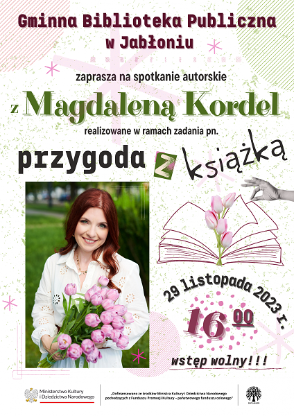 spotkanie autorskie z renata kosin plakat 1700495416