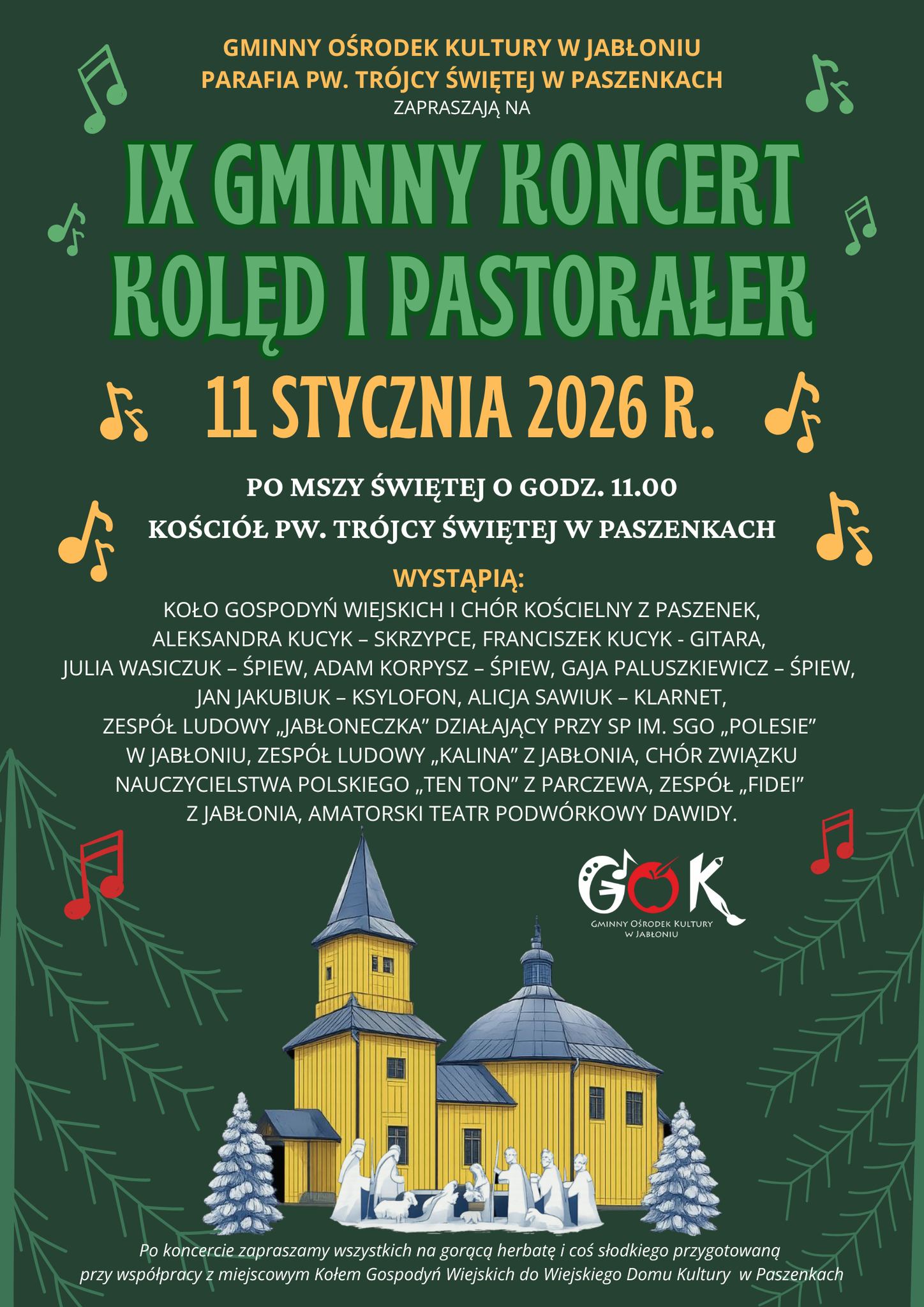 9 gminny koncert koled i pastoralek 11 01 2026