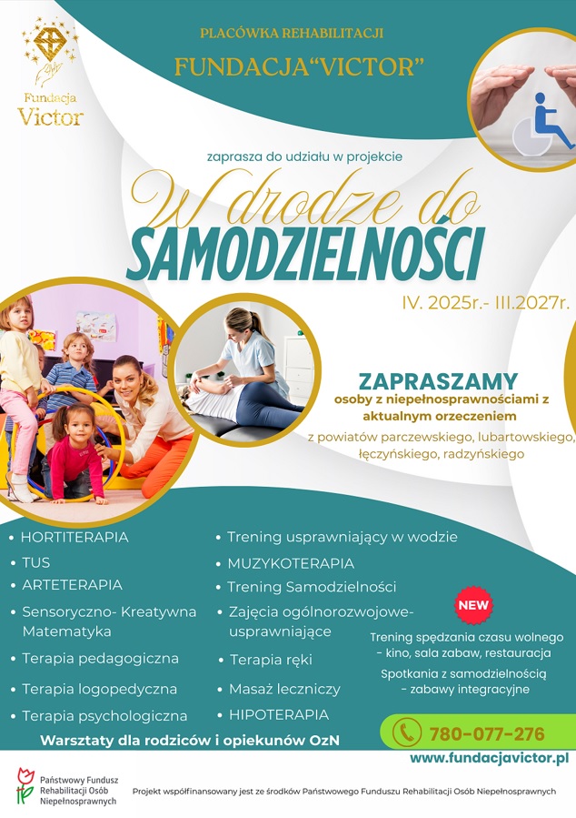 plakat w drodze do samodzielnosci 9 04 2025
