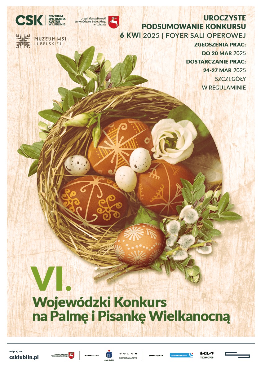 woj konkurs pisanka 03 2025 plakat