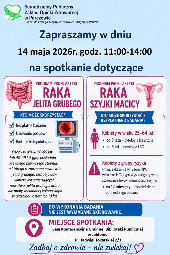 bezplatne badania profilaktyczne maj 2026