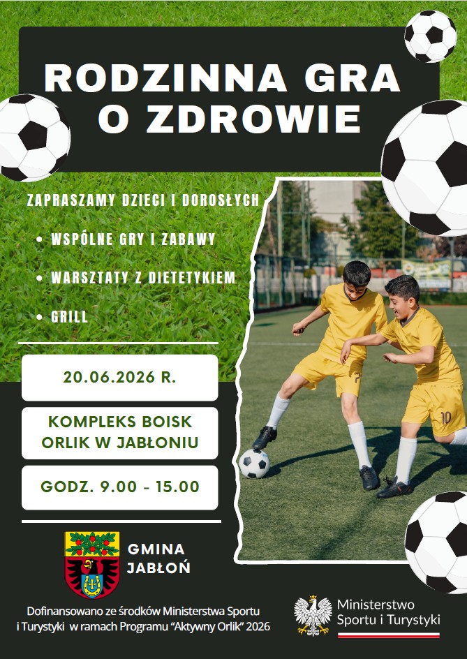 rodzinna gra o zdrowie 20 06 2026 poster