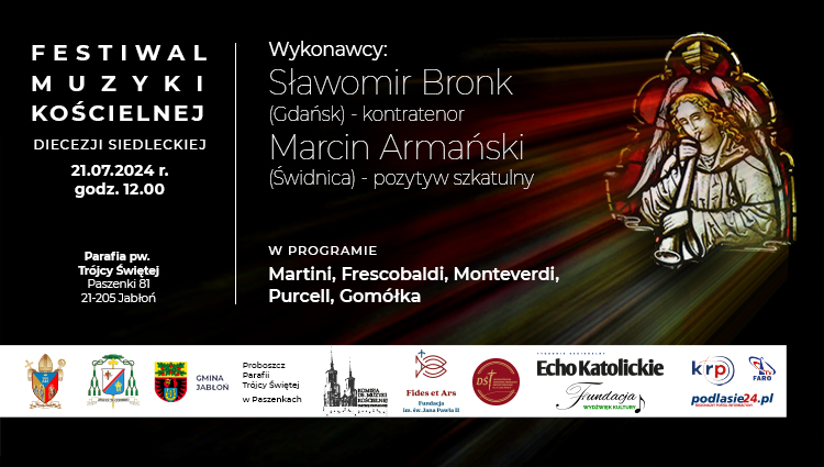 Festiwal Muzyki Koscielnej baner 750x425 lipiec 2024