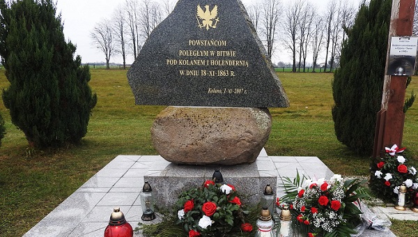 Obchody 158 Rocznicy Bitwy pod Kolanem i Holendernią  podczas Powstania Styczniowego