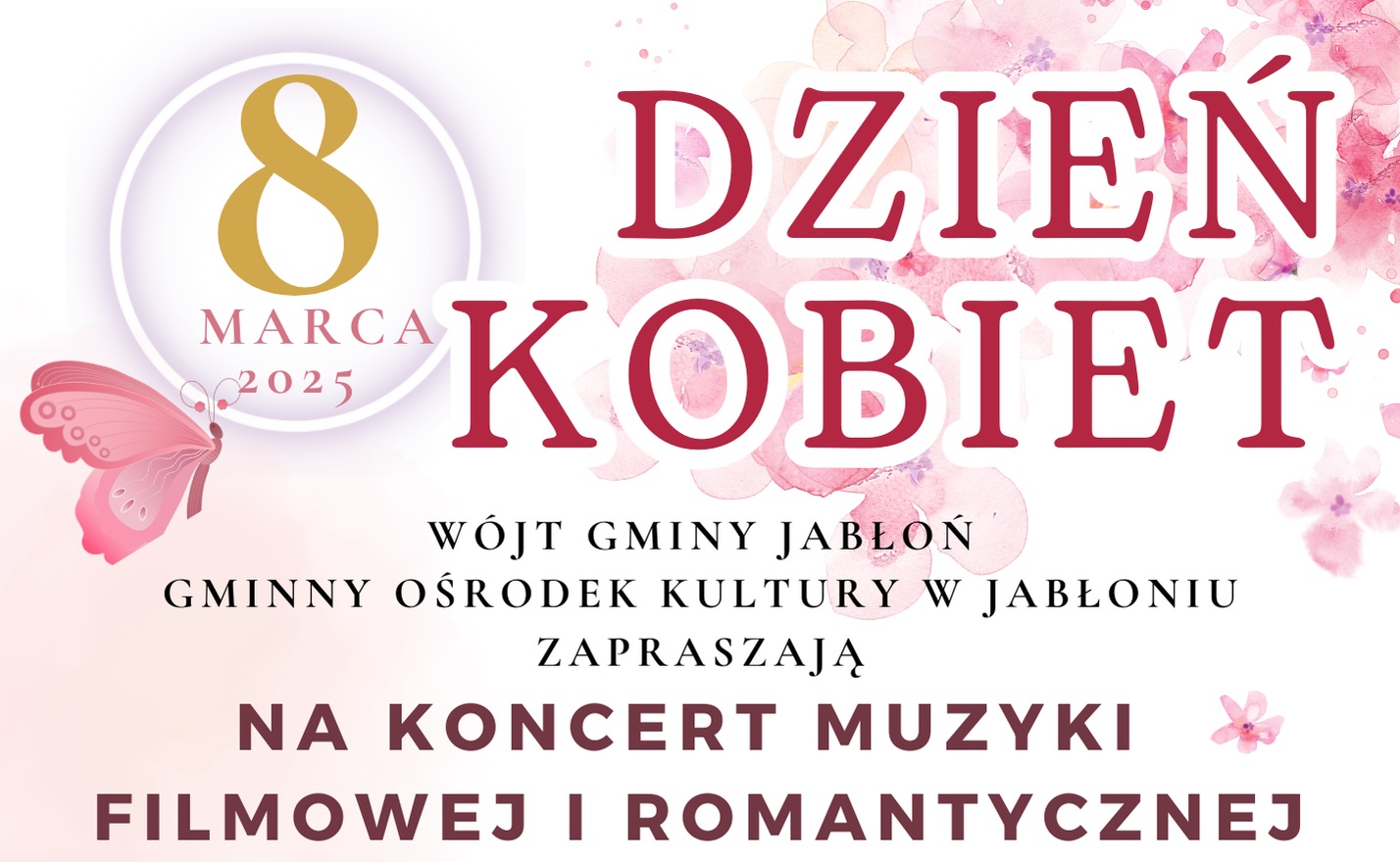 Koncert z okazji Dnia Kobiet - 8 marca 2025 r. 