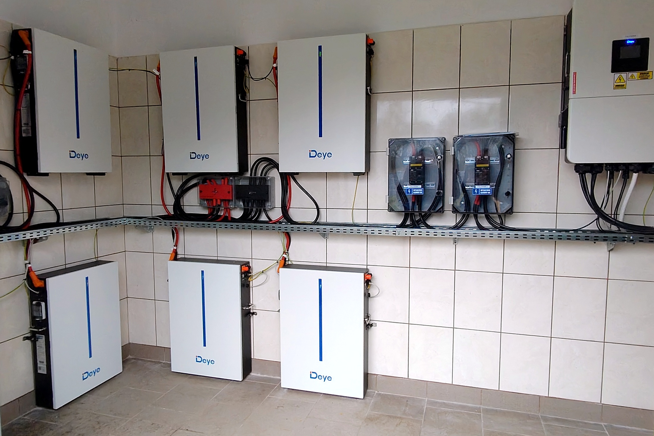 Energooszczędne wyposażenie oczyszczalni ścieków w miejscowości Jabłoń