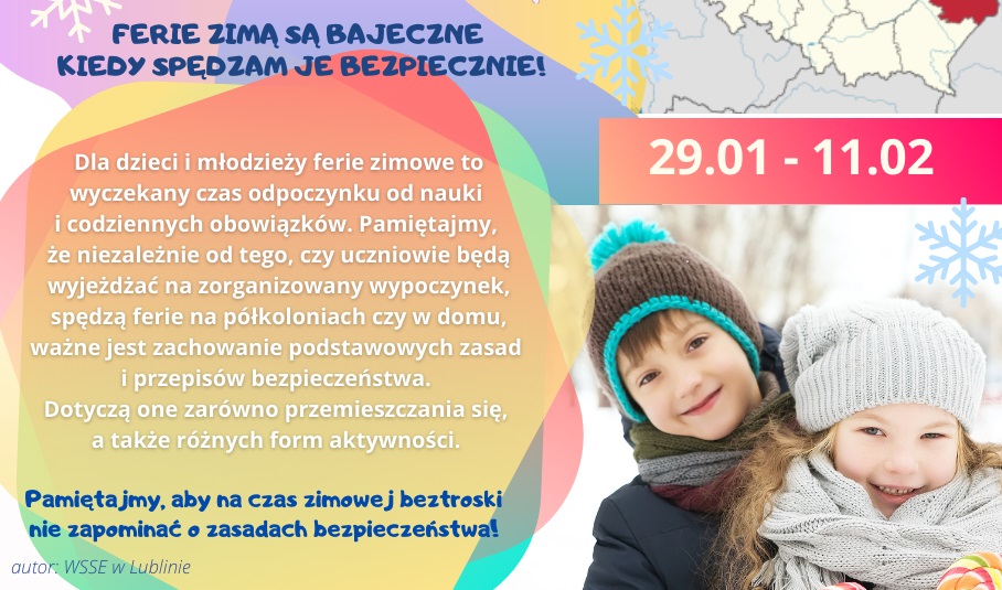 Bezpieczny i zdrowy wypoczynek zimowy