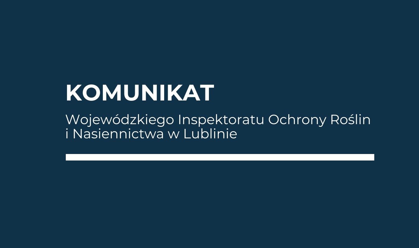 Komunikat pszczoły 2025, komunikat fumiganty, komunikat opryskiwacze