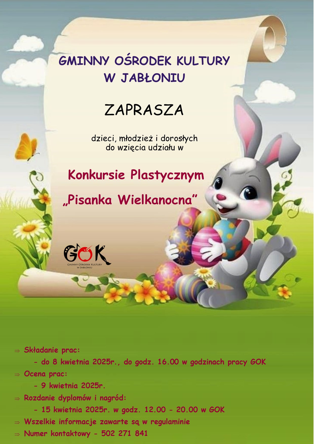 konkurs pisanka 2025 plakat