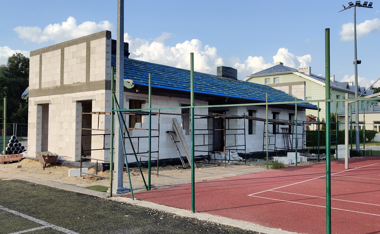Prace modernizacyjne przy kompleksie sportowym „Moje Boisko – Orlik 2012”