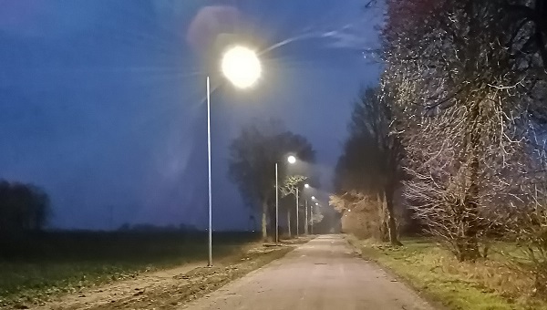 Budowa oświetlenia drogowego w miejscowości Kolano-Kolonia
