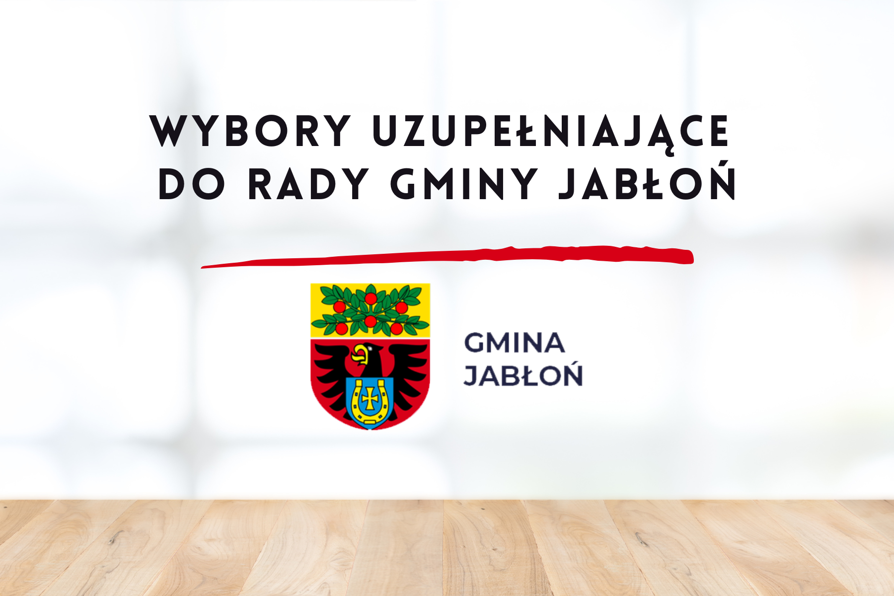 Wybory uzupełniające do Rady Gminy Jabłoń