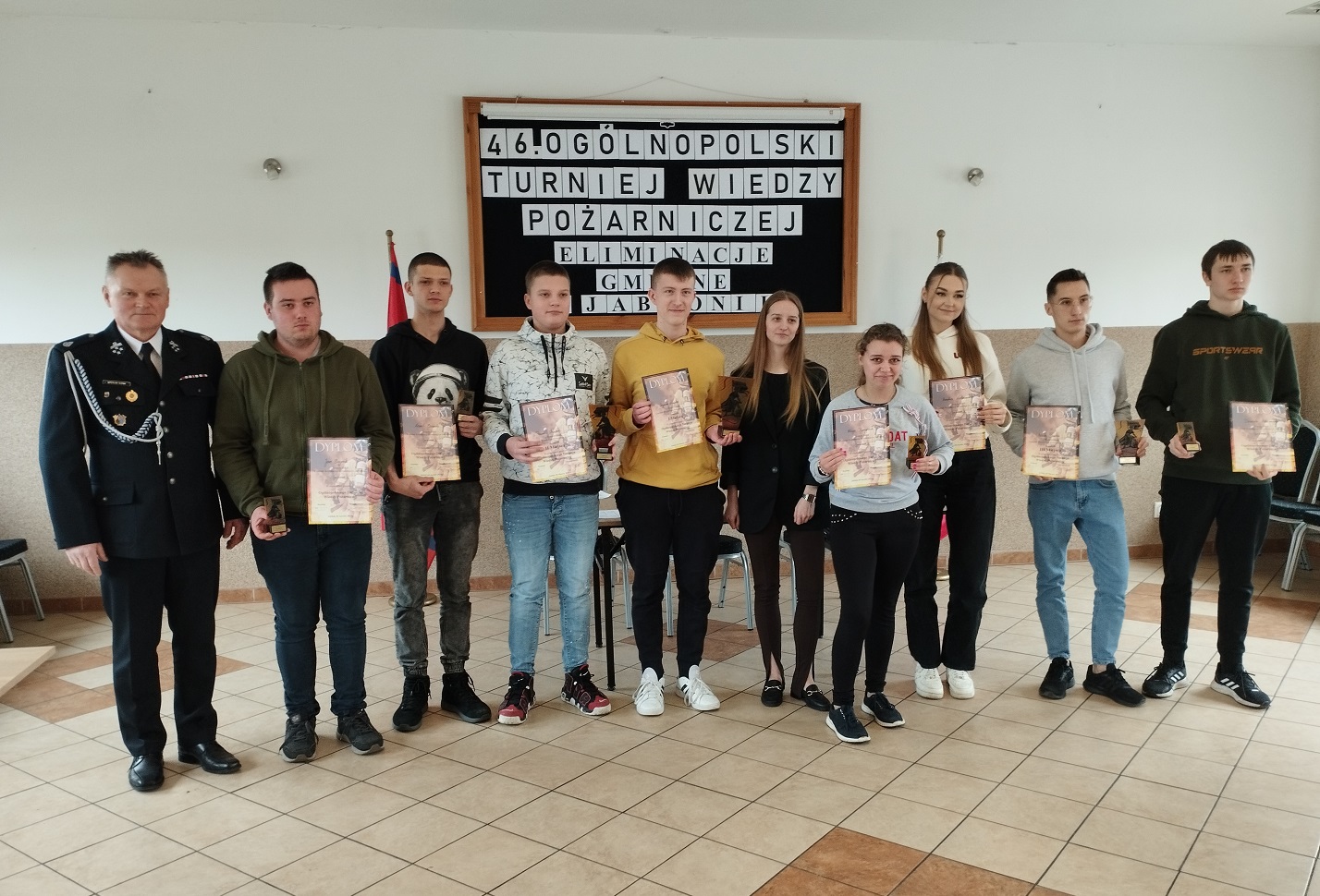 „Młodzież Zapobiega Pożarom” - Gminny Turniej Wiedzy Pożarniczej
