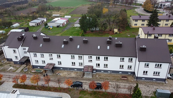 Termomodernizacja budynku Wspólnoty Mieszkaniowej przy ulicy Augusta Zamoyskiego 9b w Jabłoń
