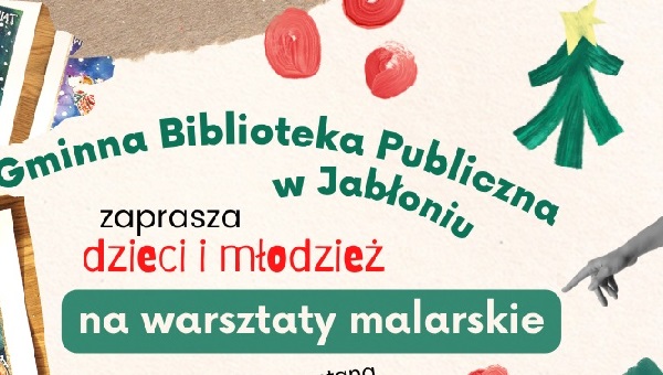 Warsztaty malarskie - Kartka Świąteczna
