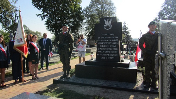 Uroczystości patriotyczne upamiętniające żołnierzy SGO „Polesie” w Gminie Jabłoń