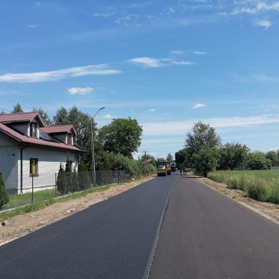 Przebudowa drogi powiatowej KDP 1600 L w miejscowości Gęś i Kolano Kolonia