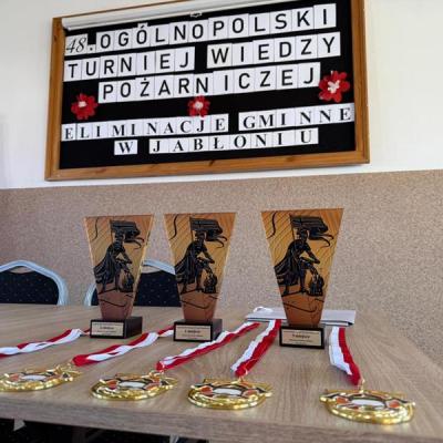 Gminny Turniej Wiedzy Pożarniczej „Młodzież Zapobiega Pożarom” - Jabłoń [05-03-2026]